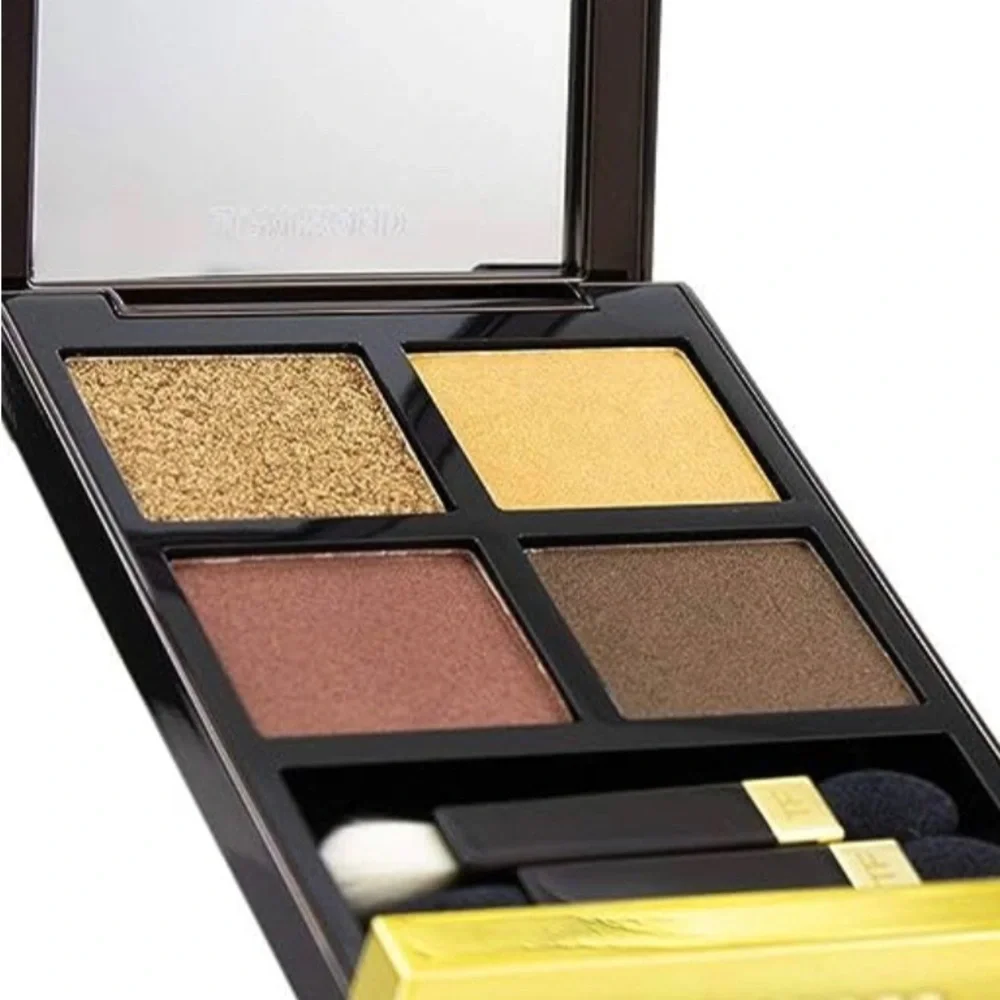 TOM FORD EYESHADOW QUAD LEOPARD SUN NIB